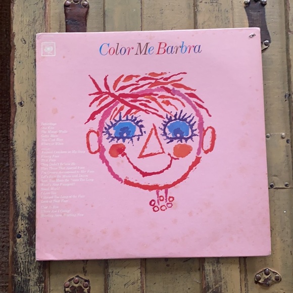 BARBRA STREISAND COLOR ME BARBRA VINYL RECORD